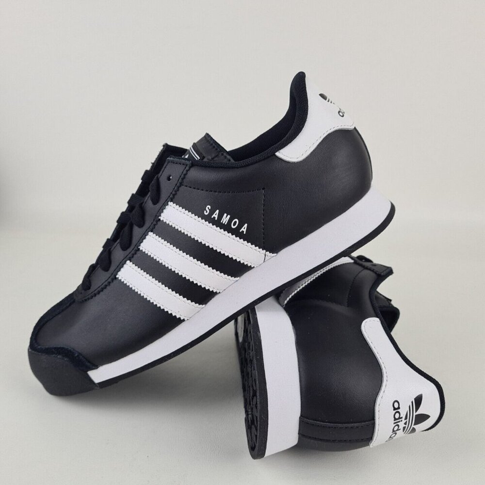 Adidas Originals SAMOA J Black White G20687 Casual Sneakers - Picture 10 of 12